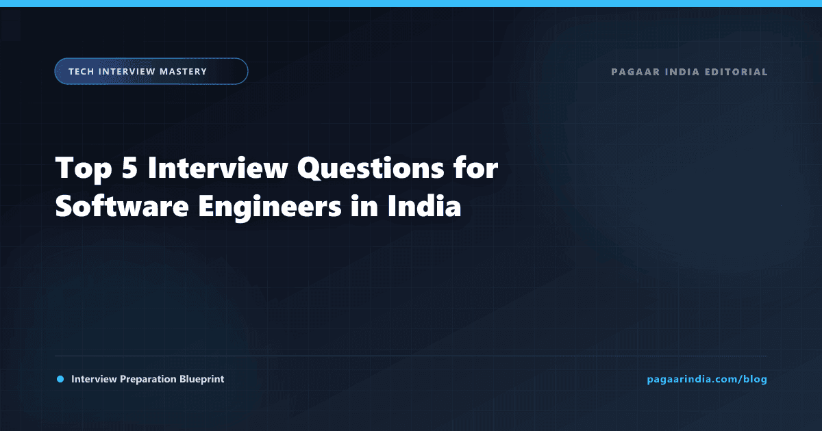 Top 5 Interview Questions for Software Engineers in India (2026)