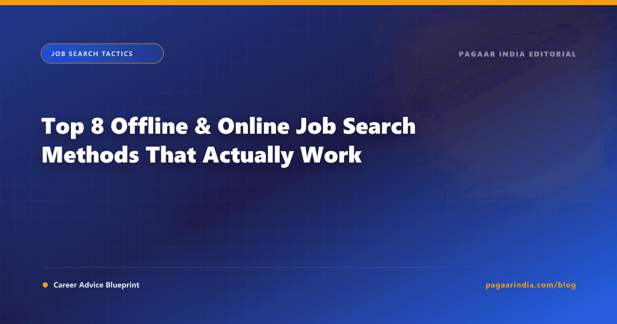 Top 8 Offline & Online Job Search Methods That Actually Work