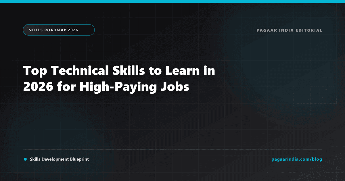 Top Technical Skills to Learn in 2026 for High-Paying Jobs